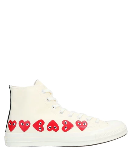 Мужские кеды CONVERSE x COMME des GARONS PLAY, слоновая кость