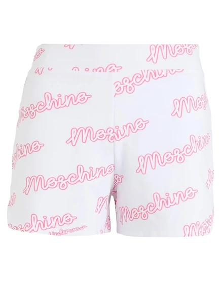 Пижамные брюки Moschino WONDERWOMAN, белые