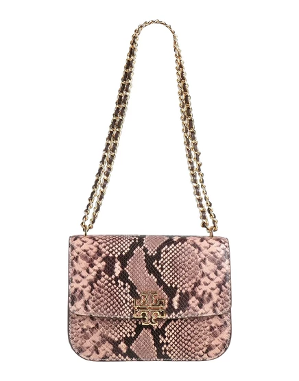 Женская сумка Tory Burch PAPERMAG кожаная, голубиный