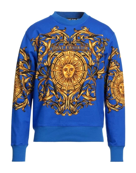 Мужской свитшот Versace Jeans Couture Papermag, синий