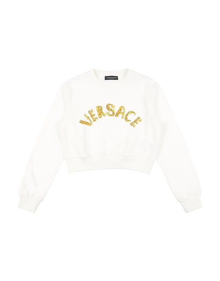 Женский свитшот Versace Young Promotion Junior, белый