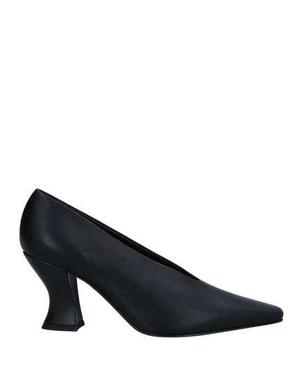 Женские туфли Bottega Veneta кожаные, чёрные
