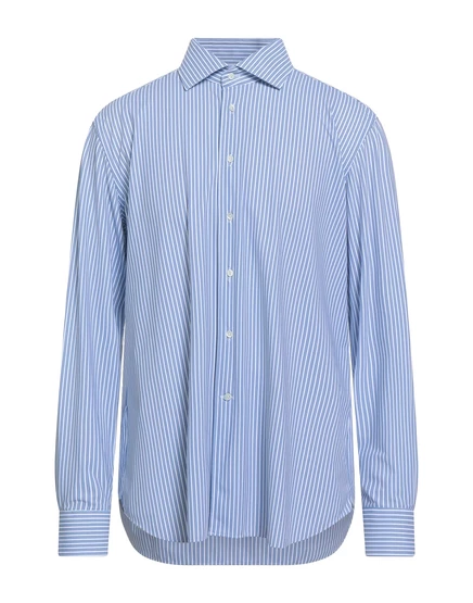Мужская рубашка Corneliani Shirts, голубая