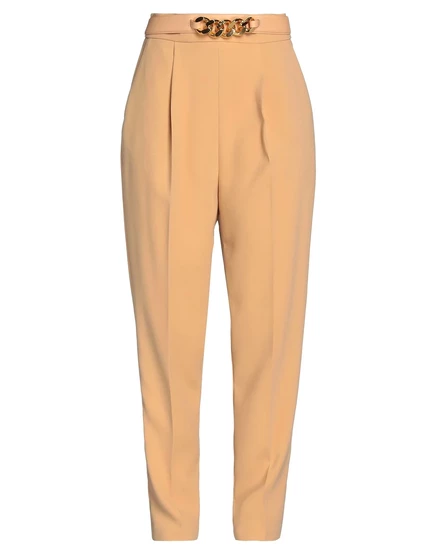 Женские брюки Elisabetta Franchi Wonderwoman, верблюжьи