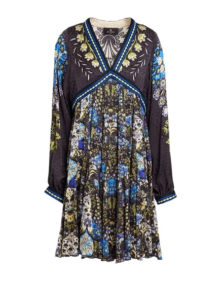 ETRO Короткое платье синий