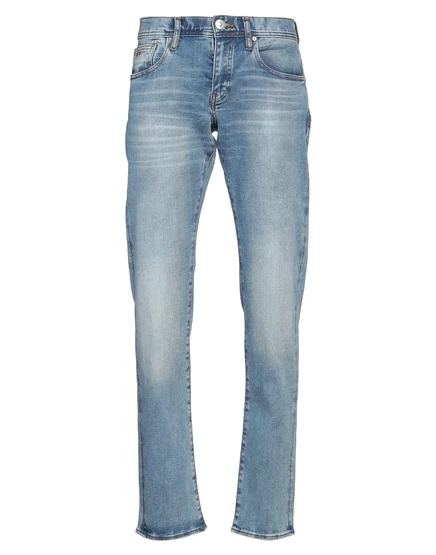 Мужские джинсы Armani Exchange, зауженные, синие