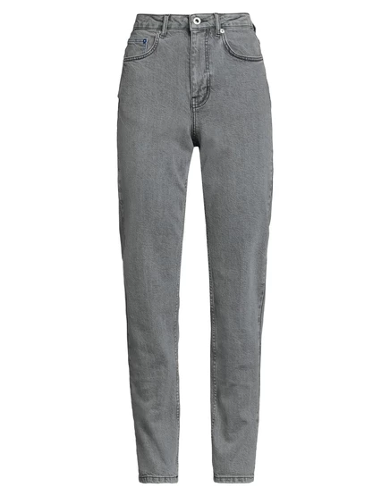 Женские джинсы Karl Lagerfeld Jeans прямые, серые