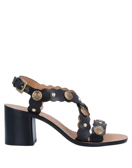 SANDRO Sandals чёрный