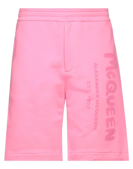 Мужские спортивные шорты McQueen, розовые
