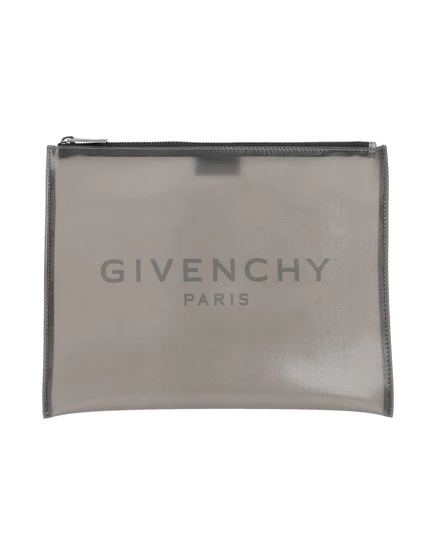 Мужская сумка-клатч Givenchy WONDERWOMAN, свинцово-серый
