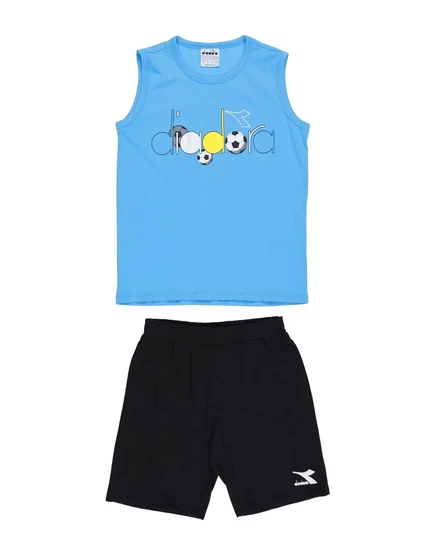 Комплект для мальчиков Diadora Promotion с шортами, голубой