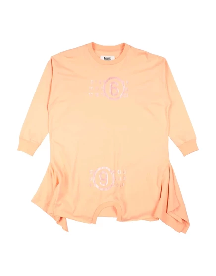 Детское платье MM6 Maison Margiela promotion_junior, абрикосовое