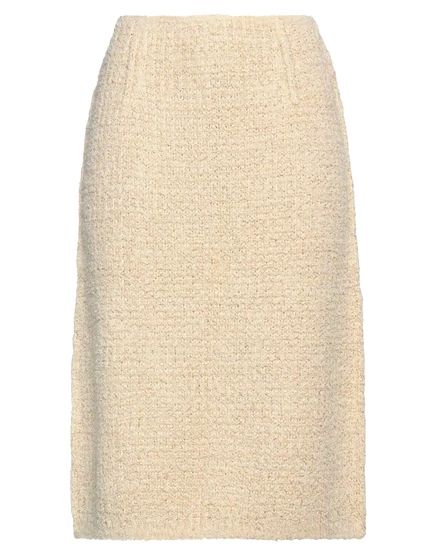 Женская юбка миди Maison Margiela, бежевая