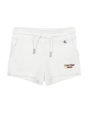 Детские шорты Calvin Klein Jeans, белые