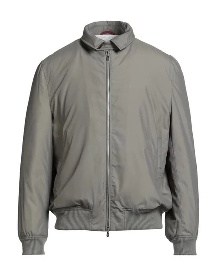 BRUNELLO CUCINELLI Куртки и пиджаки шалфейно-зелёный