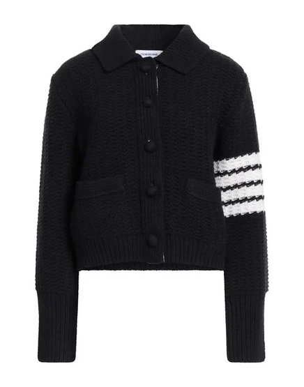 THOM BROWNE Кардиган иссиня-чёрный