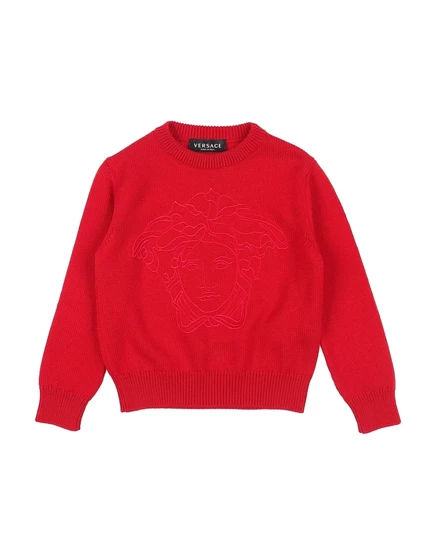 Женский свитер Versace Young из шерсти, красный