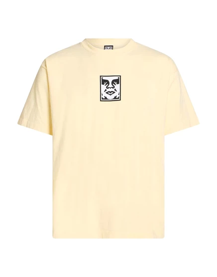 Мужская футболка Obey Papermag, пастельно-желтая