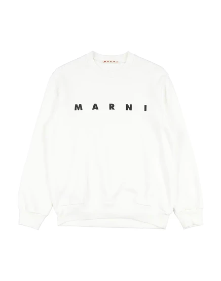 Унисекс свитшот Marni JUNIOR, белый