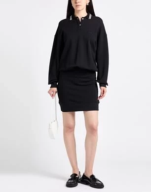 MSGM Платье миди чёрный