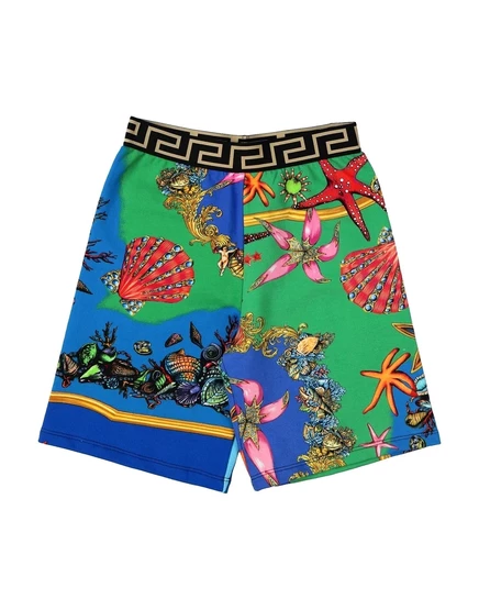 Женские шорты Versace Young Promotion junior, зеленые