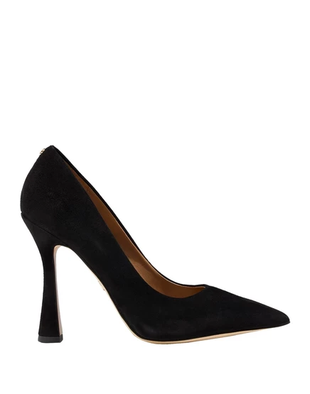 Женские туфли-лодочки Sam Edelman, замшевые, чёрные