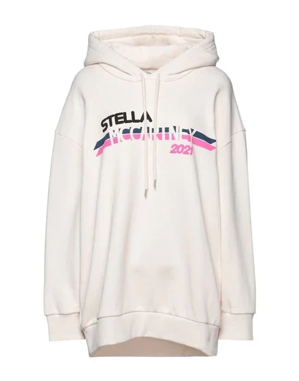 Женское худи Stella McCartney, бежевое