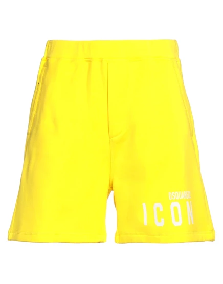 Мужские спортивные шорты DSquared2 Papermag, желтые