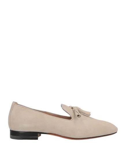 SANTONI Мокасины бежевый