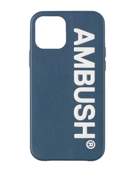 Пластиковый чехол Ambush для iPhone 12/12 Pro, тёмно-синий