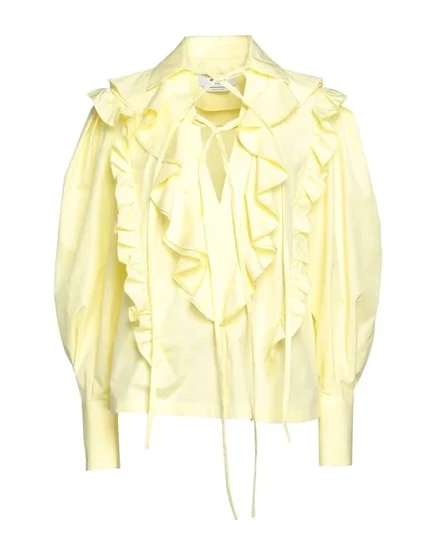 MSGM Топ без рукавов светло-жёлтый