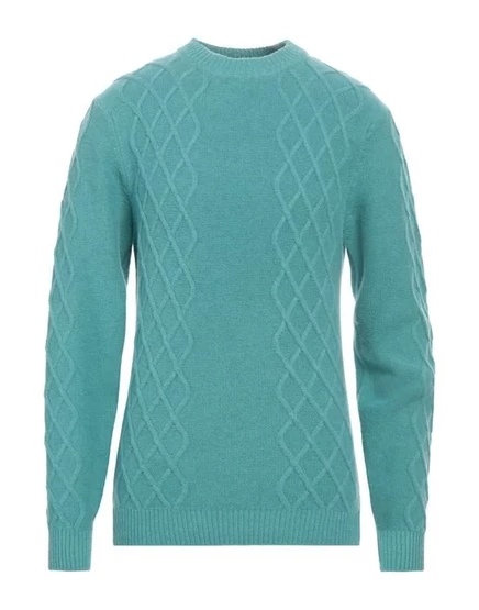 WOOL & CO Свитер бирюзовый