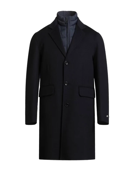 Мужское пальто PALTÒ Coats, темно-синее