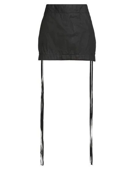 Женская мини-юбка Ann Demeulemeester, тёмно-коричневая