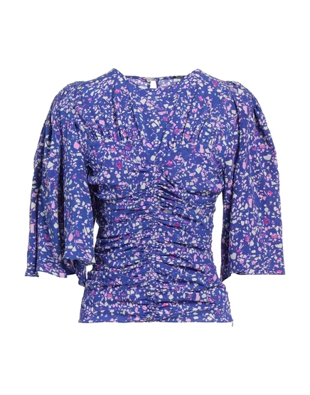Женский топ Isabel Marant PAPERMAG драпированный, синий