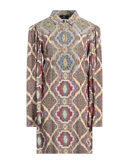 ETRO Короткое платье сиреневый
