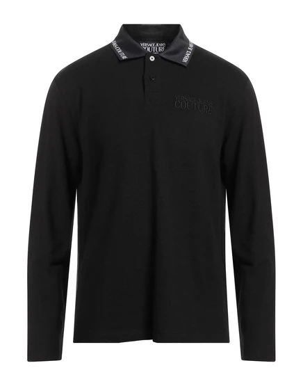 Мужское поло Versace Jeans Couture JADR, черное