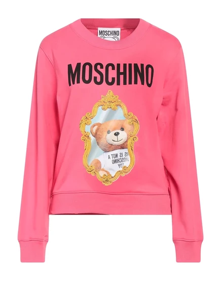 Женский свитшот Moschino Papermag, розовый