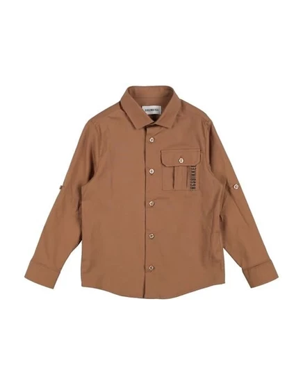 BIKKEMBERGS Pубашка верблюжий