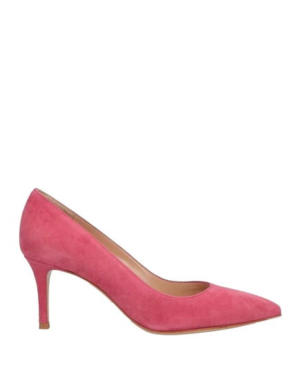 Женские туфли GIANVITO ROSSI на шпильке, замша, мальва