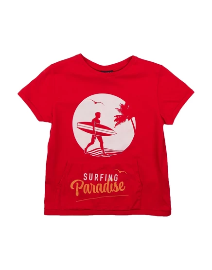 Унисекс-футболка YPORQUÉ Promotion Junior, красная