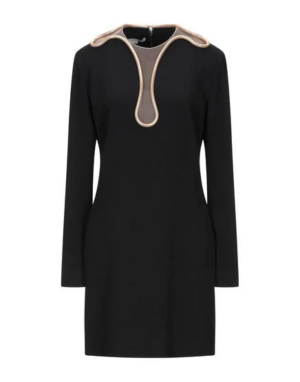Женское мини-платье Stella McCartney PAPERMAG, чёрное
