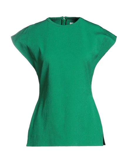 Женский топ Jil Sander PAPERMAG из вискозы и хлопка, зелёный