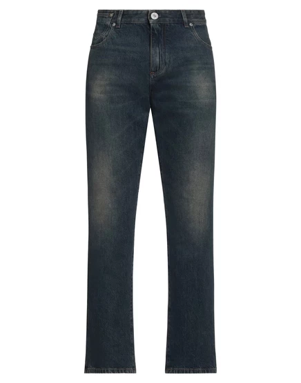Мужские джинсы Balmain JADR прямые, синие