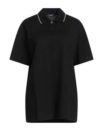 VERSACE Поло чёрный