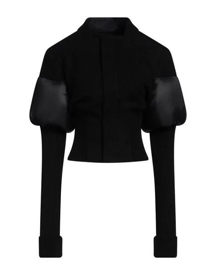 Женский пуховик Rick Owens короткий с гусиным пухом, чёрный