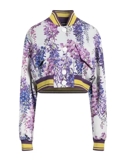 DOLCE&GABBANA Куртки и пиджаки фиолетовый