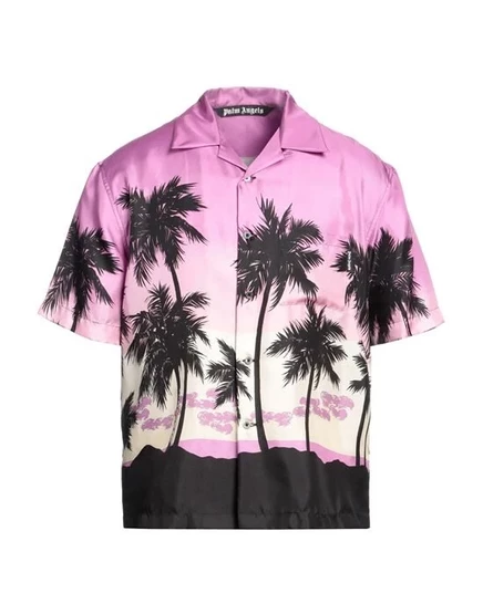 PALM ANGELS Pубашка мальва