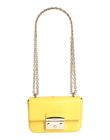 Женская сумка Furla Wonderwoman, горчичная