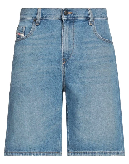 Мужские джинсовые шорты Diesel Agata, синие